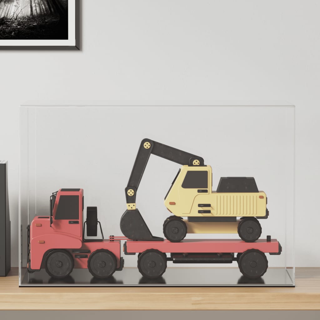 NNEVL Display Box Transparent 56x36x37 cm Acrylic